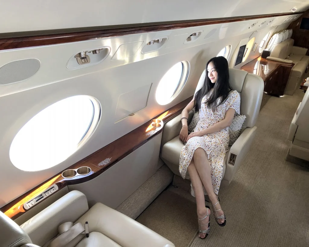 private jet to Hongkong