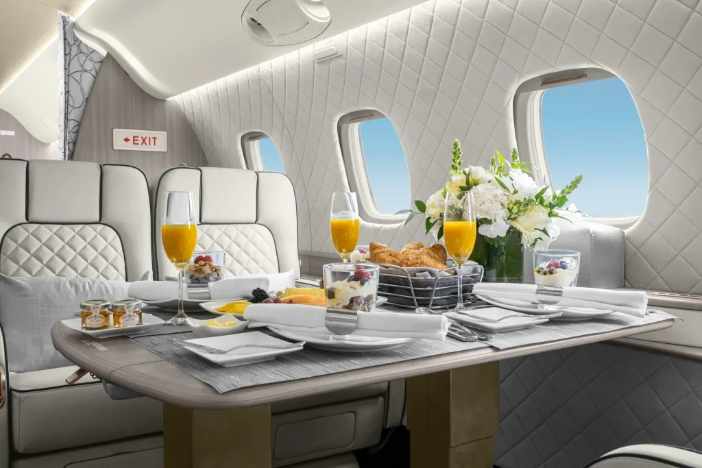 luxury aircraft
