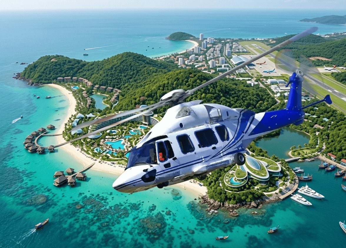 Thuê Máy Bay Riêng Sài Gòn Đi Phú Quốc – Trải Nghiệm Đẳng Cấp Cùng BOSS PRIVATE JET