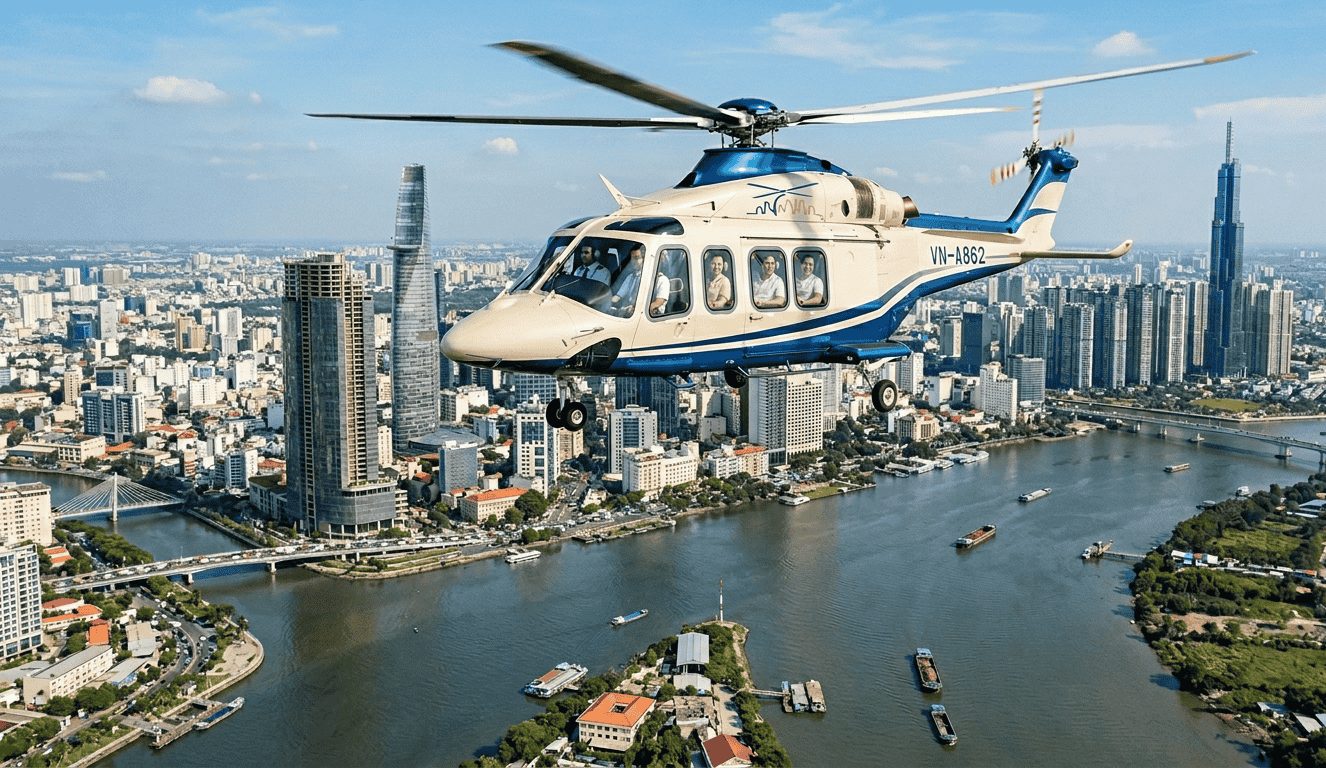 Cách chọn thuê trực thăng cao cấp 2026